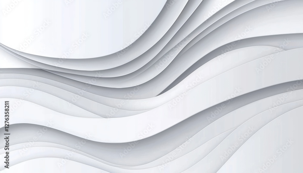 Poster clean white paper texture background with soft lighting and subtle shadows, perfect for elegant bran