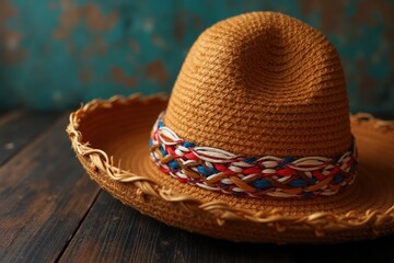 Mexico : Mexican background, sombrero