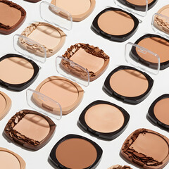 Fototapeta premium make up powder set