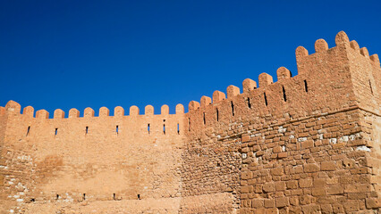 La storica città di Gafsa con la Medina, il forte Bizantino e la Kasbah El Borj. Tunisia, Nord...