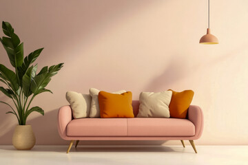  Cozy Minimalist Living Room with Pastel Colors