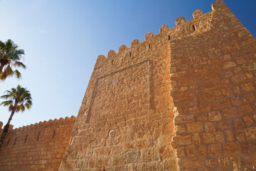 La storica città di Gafsa con la Medina, il forte Bizantino e la Kasbah El Borj. Tunisia, Nord...