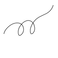Simple bee trail line