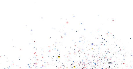 Colorful confetti burst, festive backdrop. Ideal for celebrations, holidays, and events.