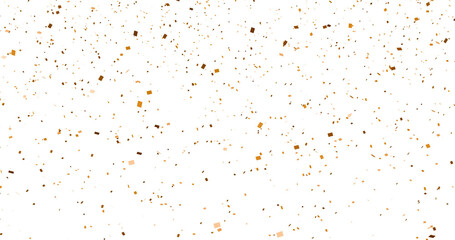 Colorful Confetti against a White Background Tranparent BG Confeti