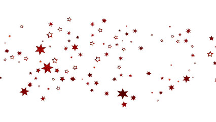 Red Starry Background
