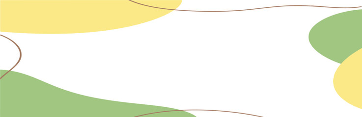 frame with yellow and green