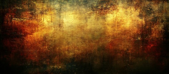 Obraz premium Abstract Textured Background, Golden Tones