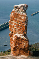 Felst&uuml;rme auf Helgoland, Lange Anna, Wahrzeichen der Insel Helgoland, Nordsee, Deutschland