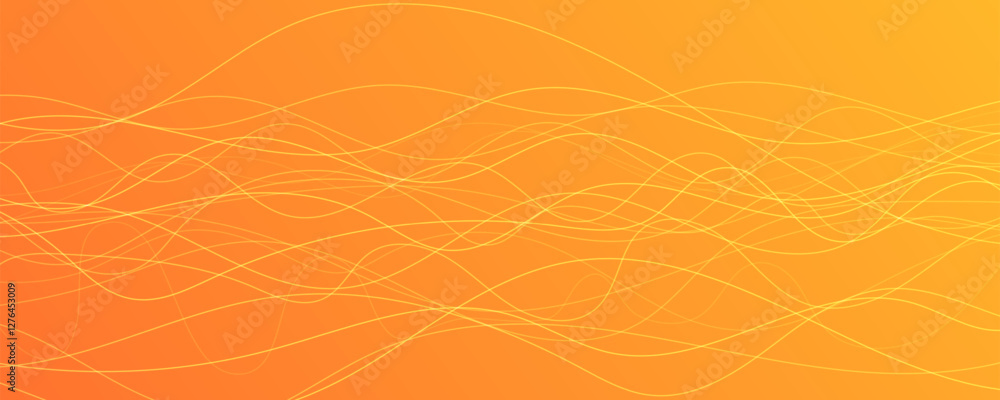 Poster abstract gradient background with wave beams