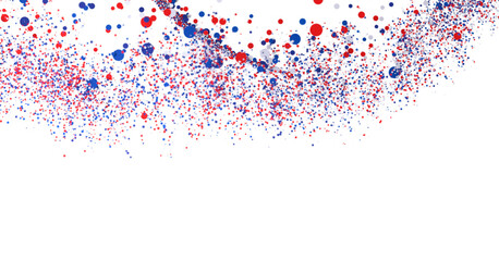 Colorful confetti explosion. Perfect for celebratory designs and backgrounds