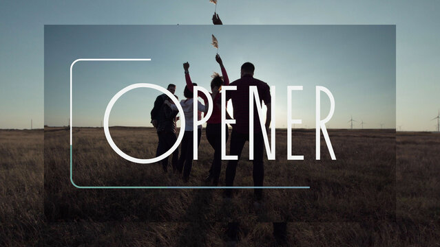 Trendy Motion Opener | Animated Opener with Color Controls