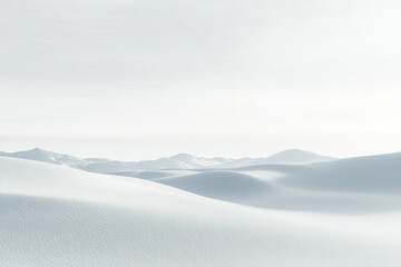 Close up of a snowy surface and bright blue sky background