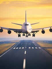 Obraz premium Passagierflugzeug