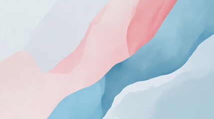 Obraz premium Abstract Pastel Color Swirls Design Background