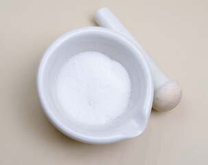 Ammonium chloride is an inorganic chemical compound with the chemical formula NH4Cl.