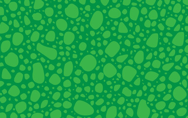 Seamless Green Dinosaur Skin Texture Pattern. Reptile Scales Background