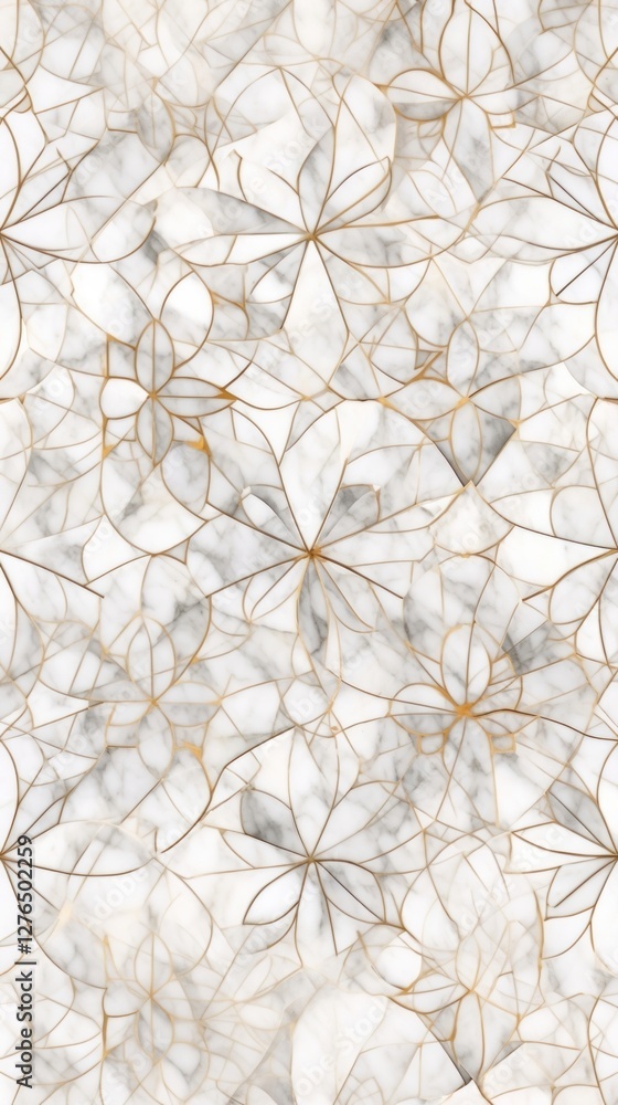 Poster mandala tile pattern chandelier graphics texture.