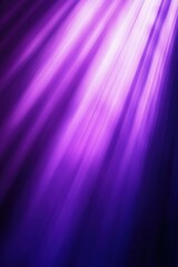 Fototapeta premium Purple Light Rays Illuminating a Dark Background