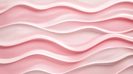 Abstract Pink Cream Swirls Background Texture