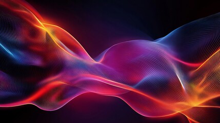 Fototapeta premium rhythmic pulse art