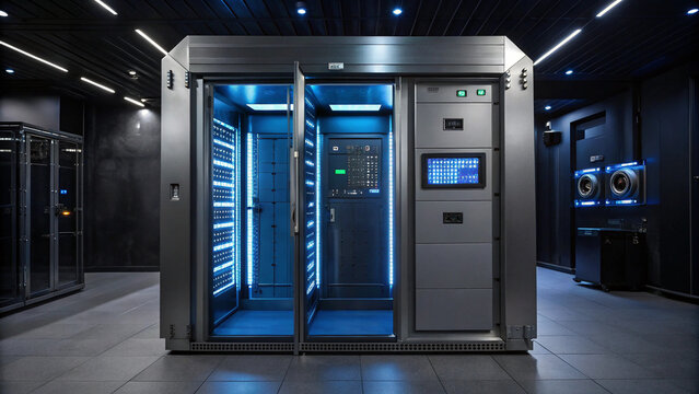 Digital Fort Knox - Secure Cyber Shielded Vault for Confidential Data Protection