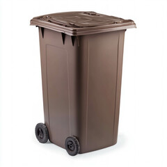 Trash Bin Isolated