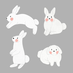 set of rabbits