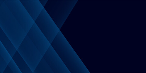 Obraz premium Dark blue modern business abstract background. Vector illustration design for presentation, banner, cover, web, flyer, card, poster, wallpaper, texture, slide, magazine, and powerpoint