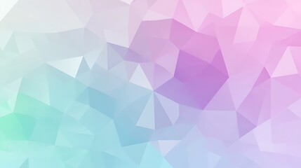Abstract Pastel Polygon Background Design