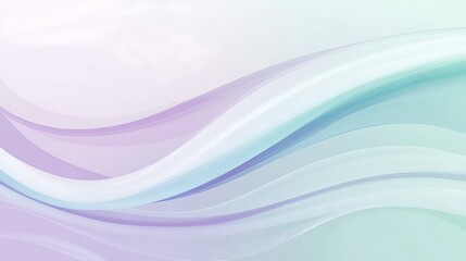 Abstract Pastel Wave Background Design