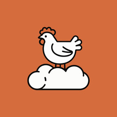 chicken on the cloud logo