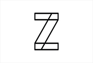 Elegant Letter Z logo Vector Template Initial Letter Z Logo Design. Creative And Modern Z logo