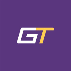 Letter GT logo icon template