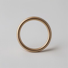 sketch of open ended ring on plain white background