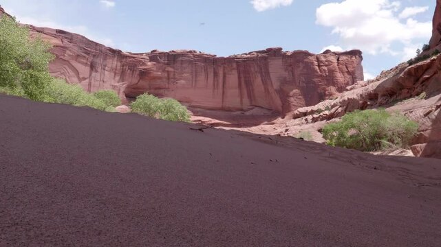 Canyon De Chelly Sand Dune During the Dry Season
