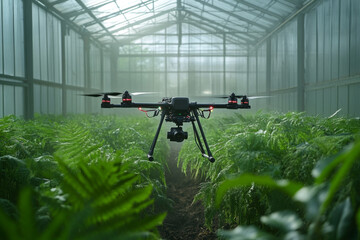Innovative technology using drones for precision agriculture in greenhouse environment