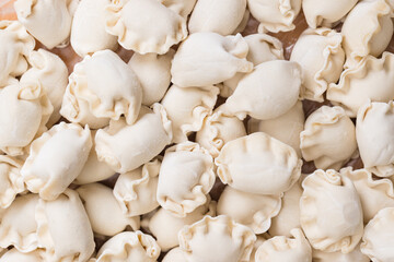Traditional Chinese meat dumplings handmade with care