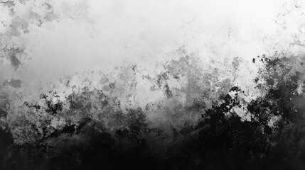 Abstract black and white textured background with rough grunge surface patterns