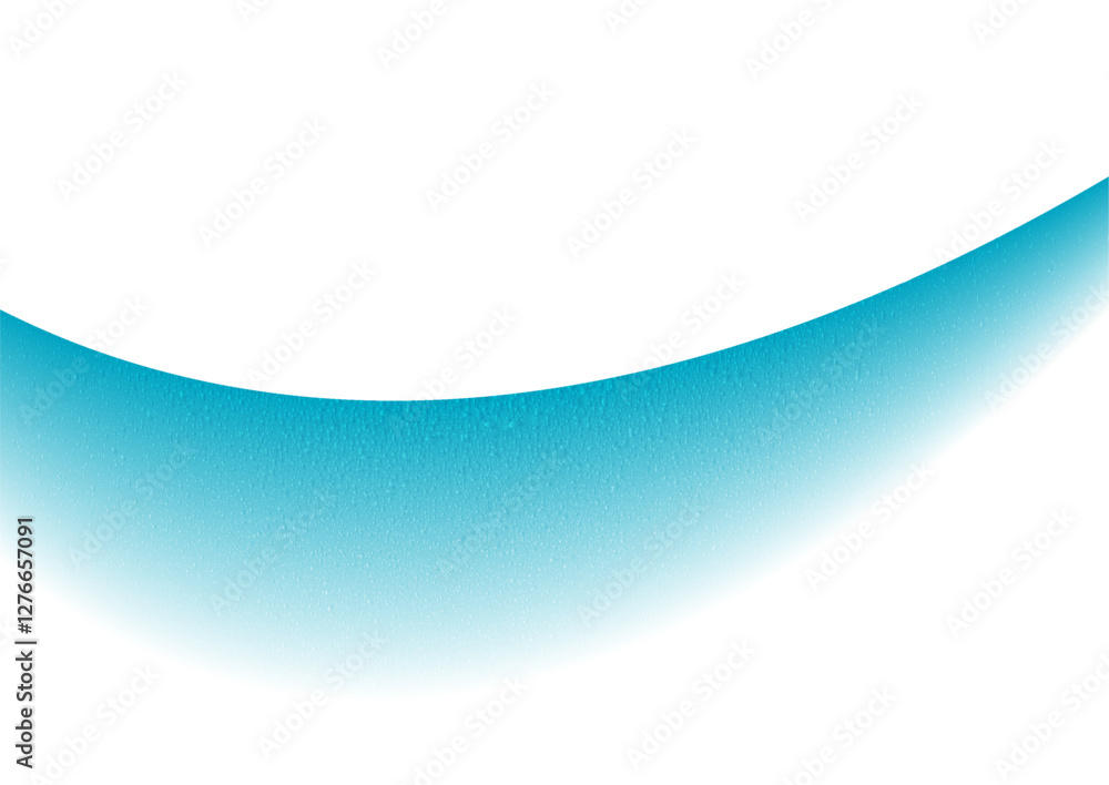Poster abstract blue glossy wave with grunge grainy texture background. elegant vector design