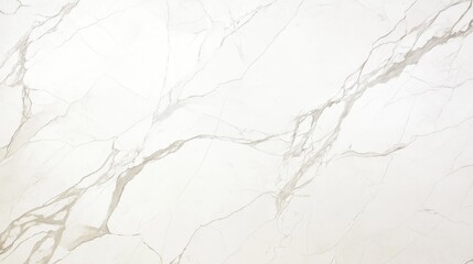 Elegant White Marble Texture Showcasing Subtle Veins and a Soft Glow for Sophisticated Backgrounds and Designs