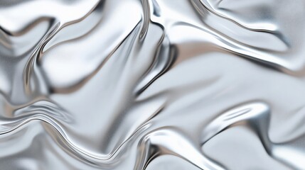Modern Metallic Foil Texture With Embossed Details and Soft Reflections in an Abstract Background