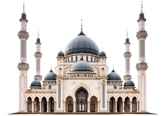 Fototapeta premium Urban design mosque architecture building dome.