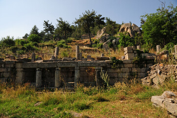 Naklejka premium Labranda Ancient City in Mugla, Turkey.