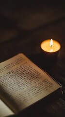 Illuminated Pages and Gentle Light