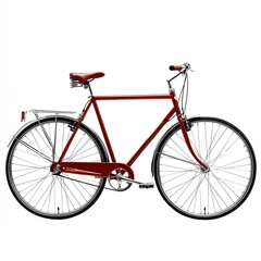 Fototapeta premium High-resolution bicycle with white background