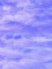 Cloudy purple painted background