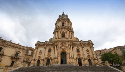 Fototapeta premium duomo of san Giorgio, Modica, sicily, Italy