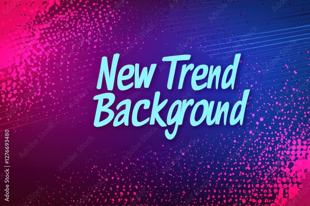 Poster vibrant vector background showcasing modern design and dynamic trendy patterns
