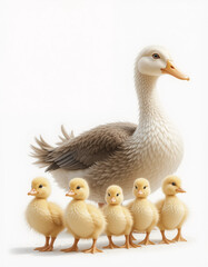 Obraz premium Quacking Joy: Duck